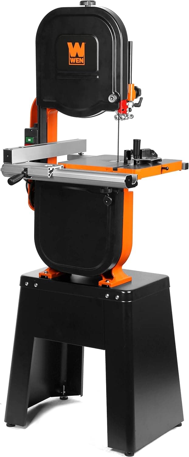 WEN Industrial Band Saw, 14-Inch, 1 HP Dual-Voltage 120V/240V, Two-Speed (BA1411)