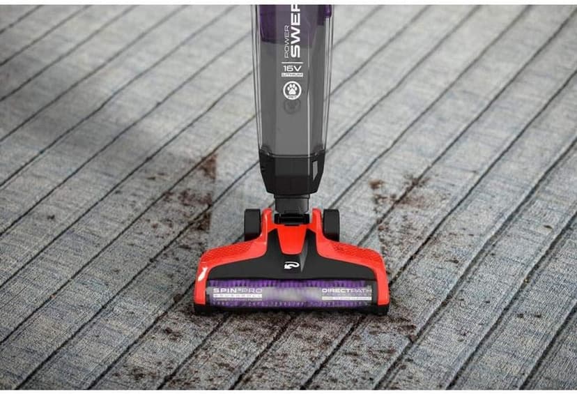 Dirt Devil Power Swerve Pet Cordless Stick Vacuum Cleaner, Lightweight, Bagless, Rechargeable, Ideal for Pet Hair, Carpet, Hard Floors and More, Cordless Vacuum Cleaners for Home Use