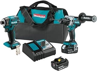 Makita XT297T 18V LXT® Lithium-Ion Brushless Cordless 2-Pc. Combo Kit (5.0Ah)