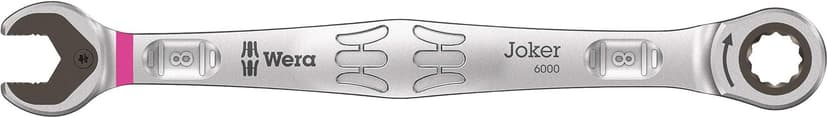 Wera 05073268001 Ratcheting Combination Wrench - "Joker" 8x144mm