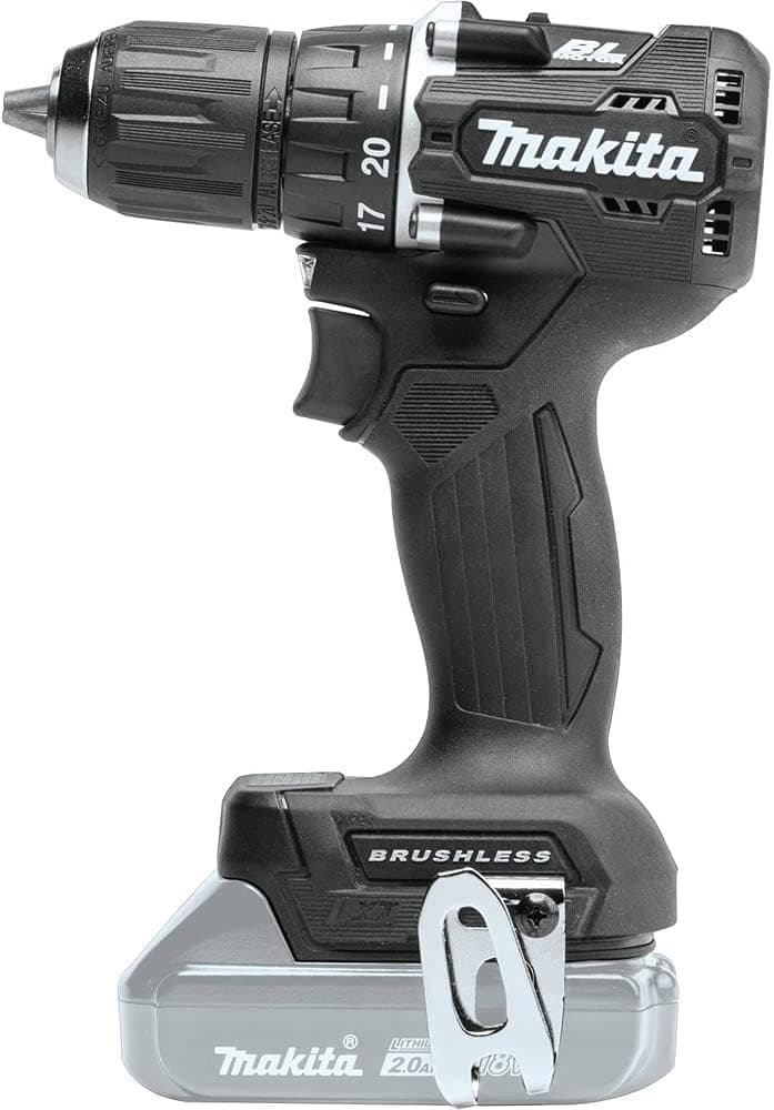 Makita XFD15ZB 18V LXT Lithium-Ion Sub-Compact Brushless Cordless 1/2" Driver-Drill, Tool Only, Black