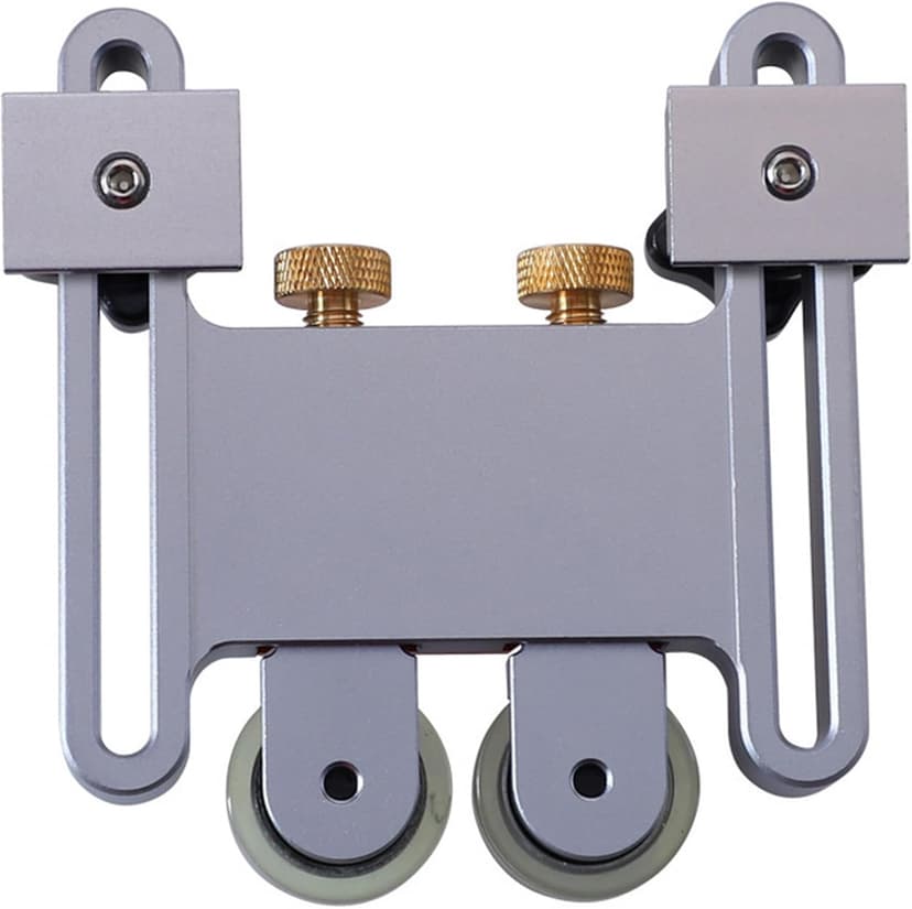 Tenoning Jig for Table Saw & Bearing Roller Featherboards,Multi-functional Woodworking Fixture Tenoners,Woodworking Bearing Roller Featherboards