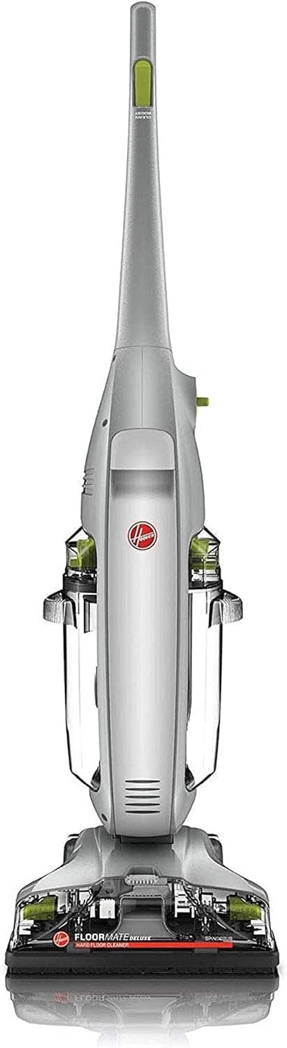 Hoover FloorMate Deluxe Hard Floor Cleaner Machine, Lightweight Cleaning Machine, Floor Scrubber with Spin Scrub Brushes, Wash and Dry Mode, Ideal for Hardwood, Vinyl, Tile, Laminate and More