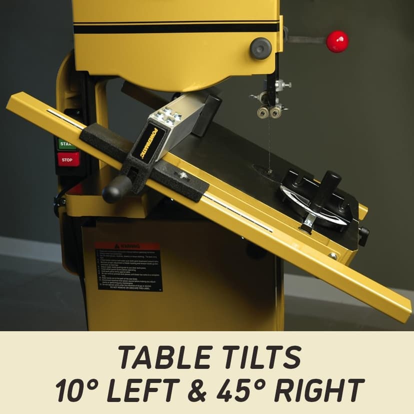 Powermatic 14-Inch Woodworking Bandsaw, 1-1/2 HP, 115/230V 1Ph (Model PWBS-14CS)