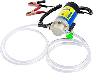 AIGMISON 12V 100W Engine Oil Pump, Electric Oil Change Extractor Pump, Diesel Extractor Pump Equipped With 3 Pipes-Low Noise