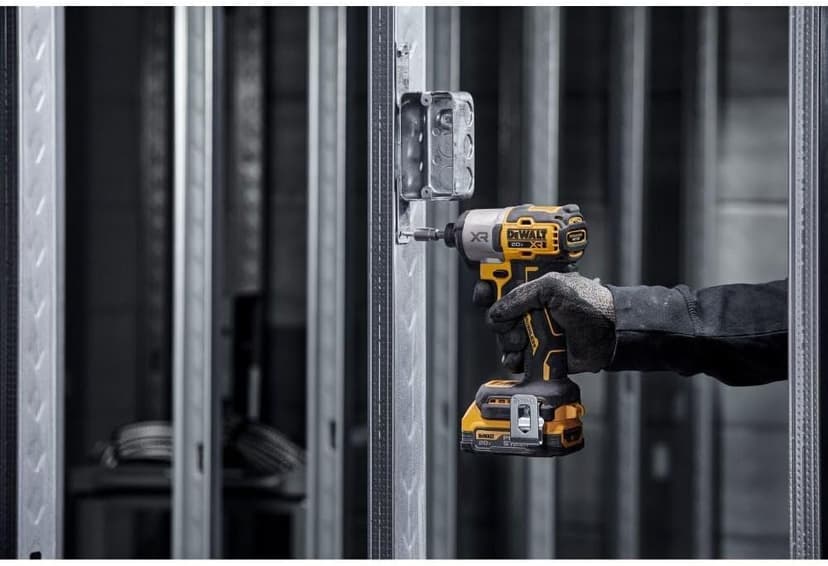 DEWALT 20V MAX Impact Driver, Cordless, 3-Speed, Battery and Charger Included (DCF845D1E1)