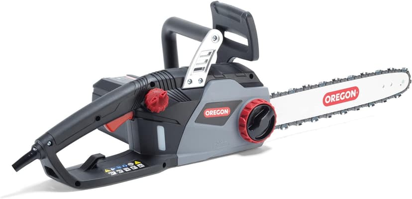 Oregon CS1400 15 Amp Electric Chainsaw, Powerful Corded Electric Saw with 16-Inch Guide Bar & ControlCut Saw Chain, Quiet & Low Kickback, 2-Year Warranty by Oregon (603348)