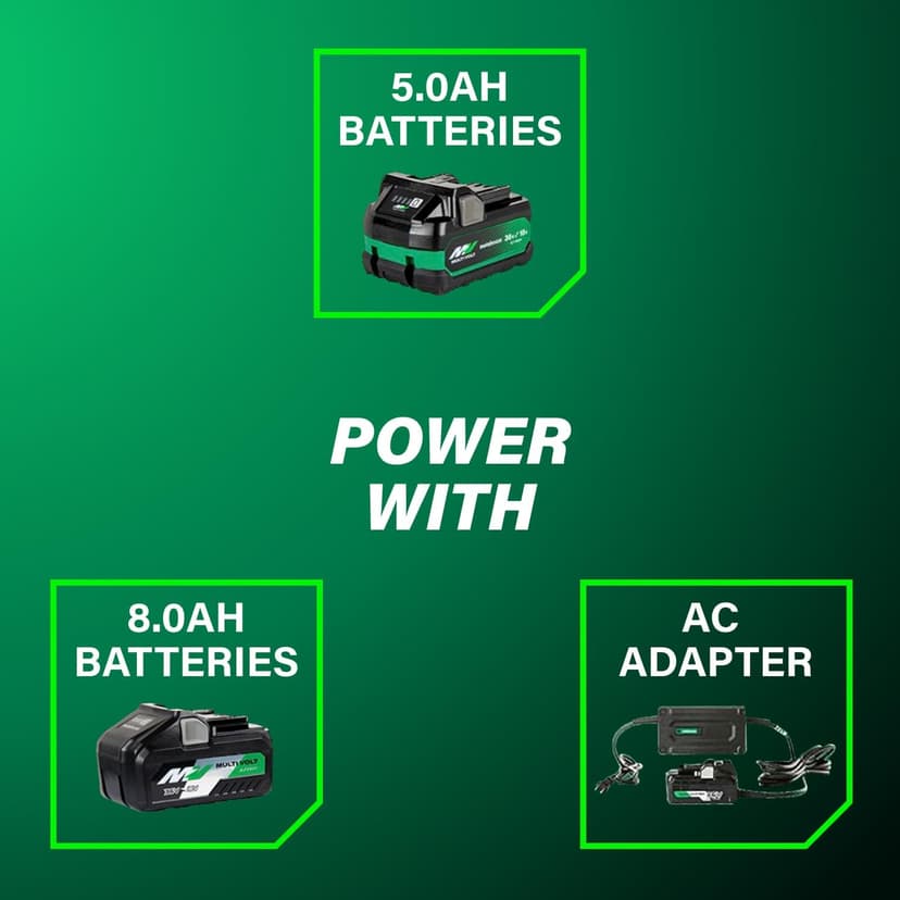 Metabo HPT 36V MultiVolt 6-1/2" Cordless Track Saw Kit, Adjustable Bevel -1 to 46°, Over 2-1/2" Cutting Depth, Lightweight Design, Includes 4.0Ah Metabo Battery and Rapid Charger, C3606DPA
