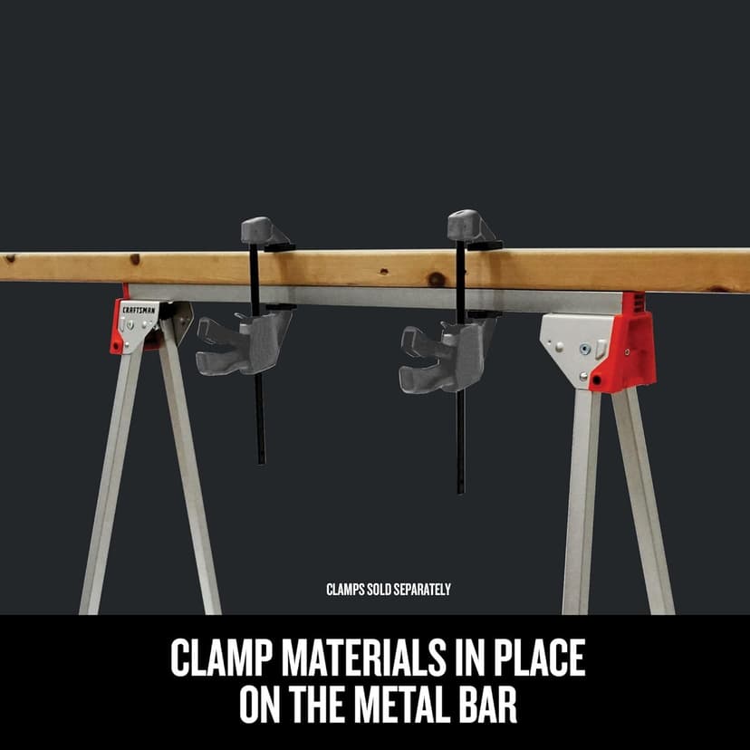 CRAFTSMAN Metal Sawhorse, Folding (‎CMST11154)