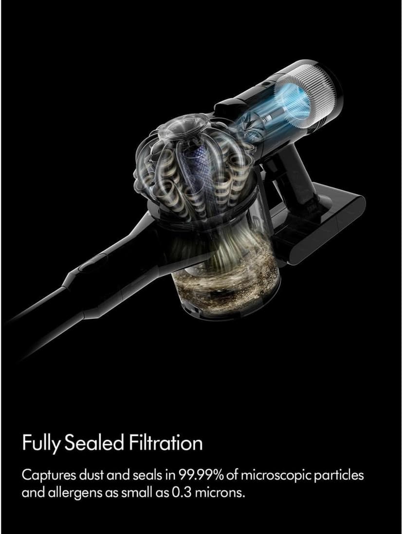 Dyson V8 Car+Boat HH15 Handheld Vacuum (Silver) - International Version (100V - 240V)
