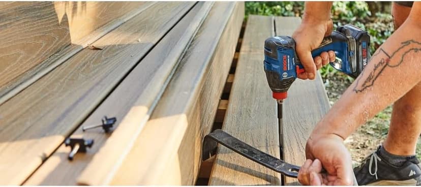 BOSCH GDX18V-1860CB15 18V Connected-Ready Two-In-One 1/4 In. and 1/2 In. Bit/Socket Impact Driver/Wrench Kit with (1) CORE18V 4 Ah Advanced Power Battery