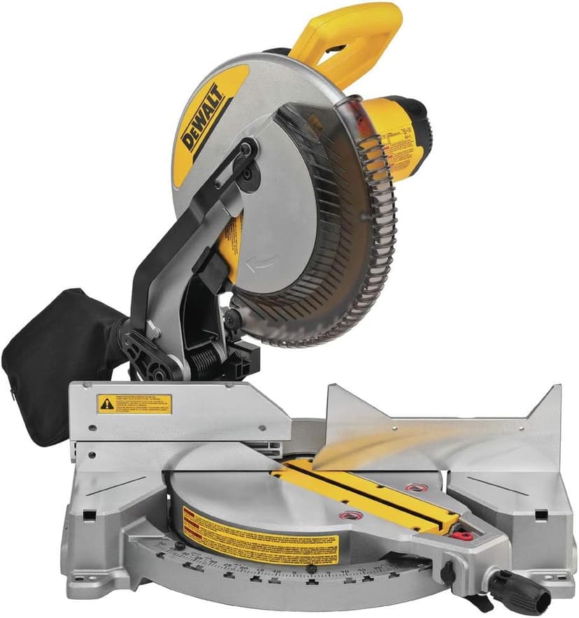 Dewalt DWS715R 12 in. 15 Amp Single Bevel Compound Miter Saw (Renewed)