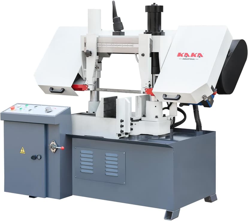 KAKA INDUSTRIAL TBK11A 11Inch Hydraulic Double Column Rotating Head Band Saw Industrial Grade Metal Cutting Powerhouse