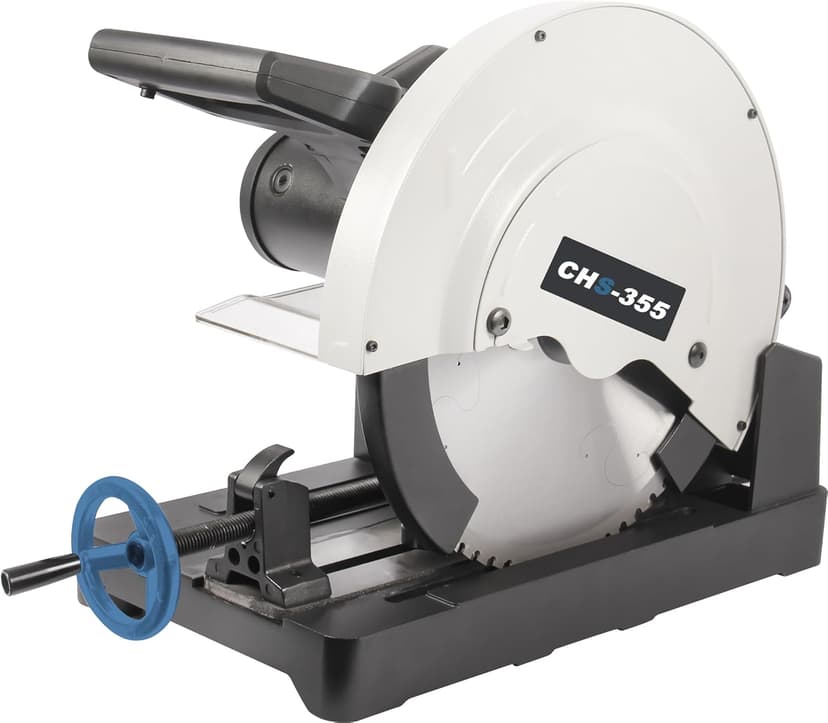 KAKA INDUSTRIAL Metal Cutting Chop Saw 14-Inch, 15-Amp Motor, Cuts Steel, Rebar, Iron, Aluminum, 0-45° Adjustable Angle CHS-355