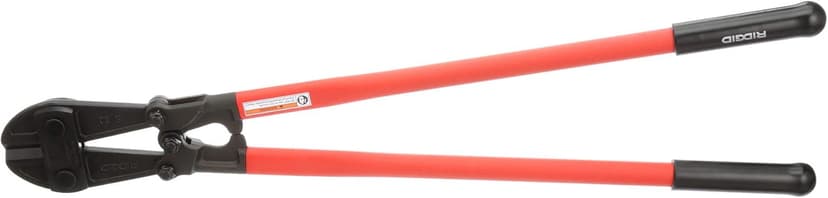 RIDGID 14228 Model S30 Heavy-Duty Bolt Cutter with Comfortable Grips and Alloy Steel Jaws 14228, 31”, Red