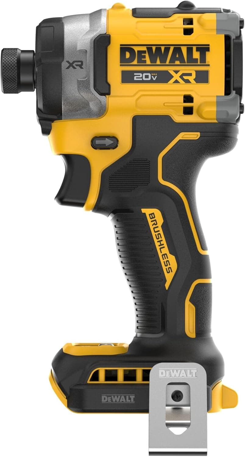 DEWALT 20V MAX XR 1/4 Inch Cordless Impact Driver, Bare Tool Only (DCF860B)