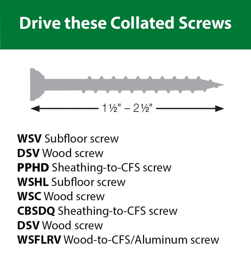 Simpson Strong-Tie QuikDrive TU250G2 - QDPRO250G2 Subfloor Attachment - No Case