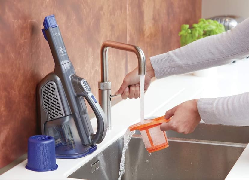 BLACK+DECKER dustbuster furbuster AdvancedClean+ Cordless Pet Handheld Vacuum, Home, Pet and Car Vacuum (HHVK515JP07)