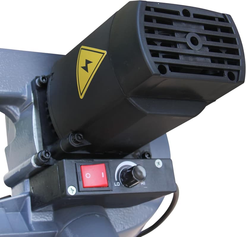 ​KAKA Industrial Benchtop Metal Cutting Band Saw 1000W, 40-88MPM Blade Speed, 0°-45° Adjustable Table, 3.3"x4.1" Cutting Capacity BS-85 for Metal/Wood/Plastic -110V