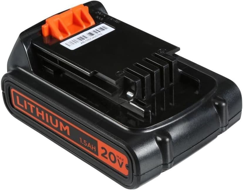 BLACK+DECKER 20V MAX Cordless Drill and Driver, 3/8 Inch, With LED Work Light, Battery and Charger Included (LDX120C)