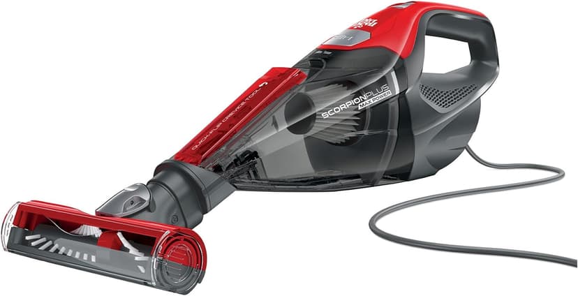 Dirt Devil Scorpion Plus Handheld Vacuum Cleaner, Powerful Suction, Lightweight, Includes Pivoting Stair and Upholstery Tool, Hose and Dusting Brush, Corded Portable Vacuum Cleaner