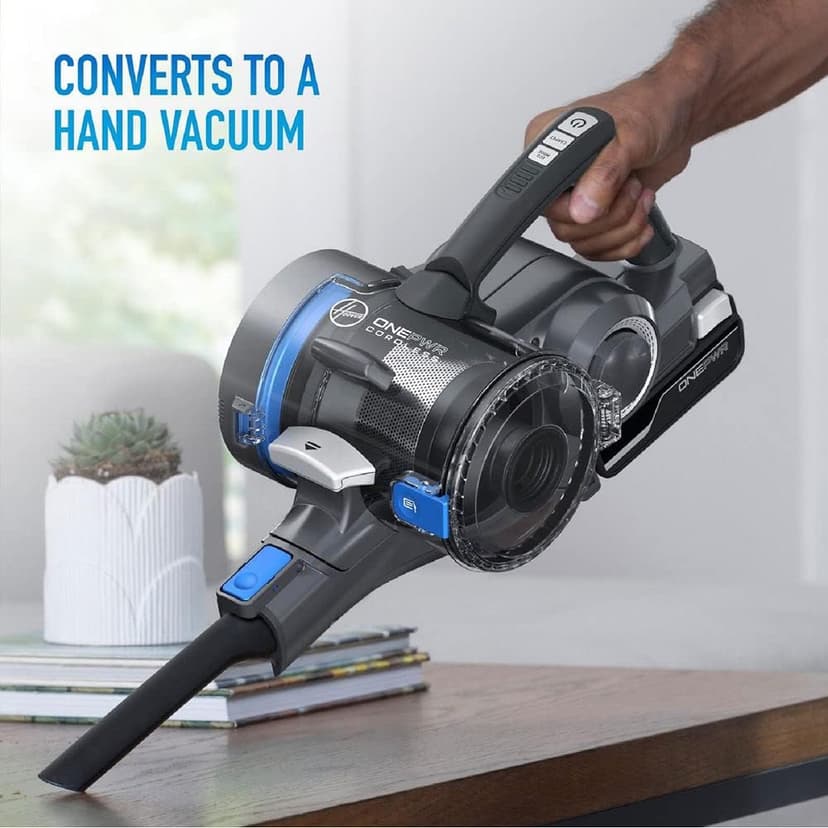 Hoover ONEPWR Blade+ Cordless Stick Vacuum Cleaner, Lightweight Stick Vac, Versatile Cleaning Capabilities, Two-Speed Power Control, Captures 99% of Particles, Cordless Vacuum Cleaners for Home Use
