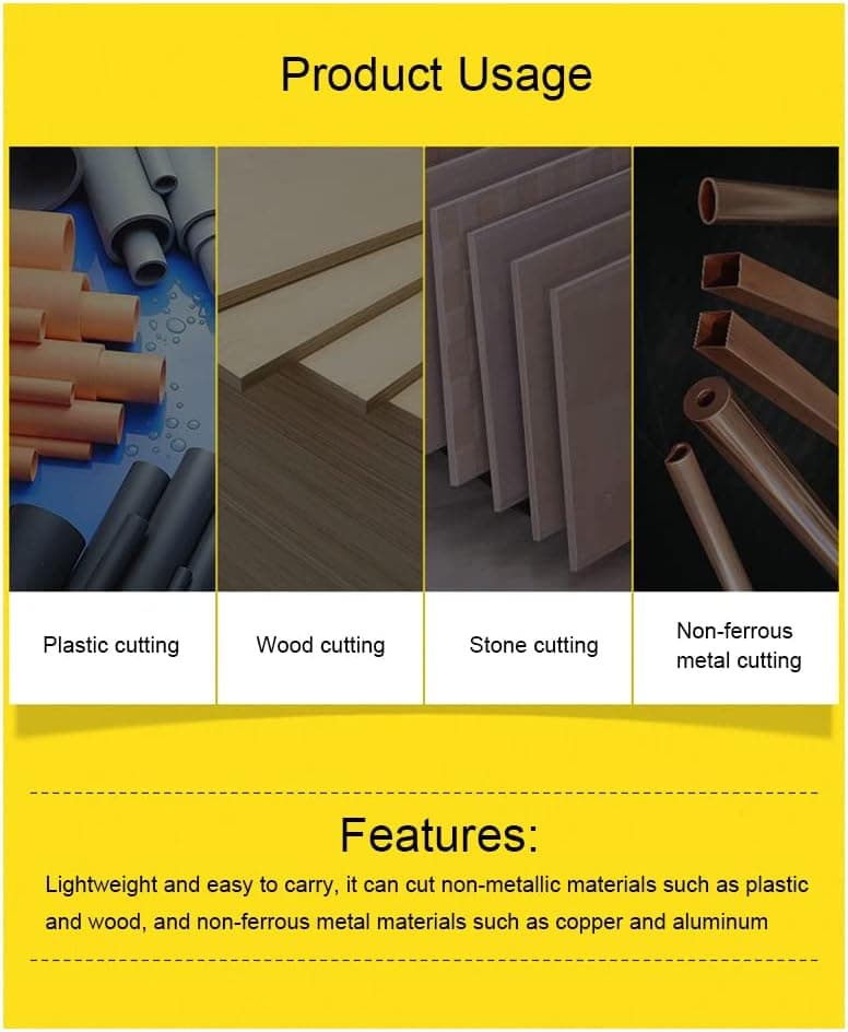 45° Miter Mini Benchtop Cut-Off Saw,Hobby Crafts Mini Cuts Wood Metal W/Clamping Tool,Adjustable Cutting Angle & 7800r/Min For Metal Wood Plastic.