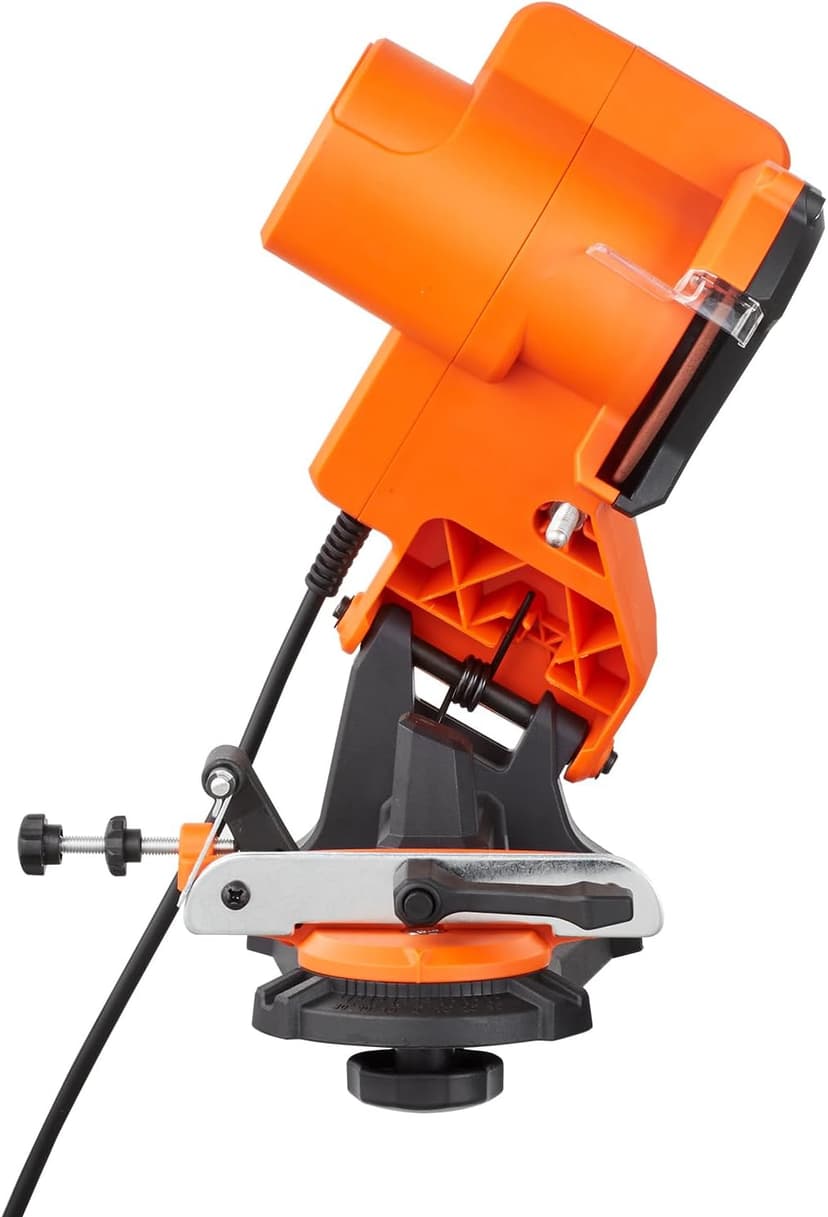 VEVOR Electric Chainsaw Sharpener, 140W Electric Saw Chain Blade Sharpener 5700RPM, Professional Bench Chain Saw Sharpening Tool with 3 Grinding Wheels Fit 0.25" to 0.404" Pitch Chains