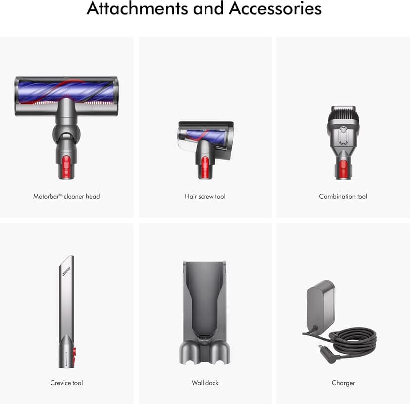 Dyson V11 Cordless Stick Vacuum, Large, Nickel/Blue