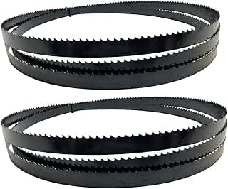 FOXBC 80 Inch x 1/2 Inch x 6 TPI Bandsaw Blade for Sears Craftsman 12" Band Saw - 2 Pack