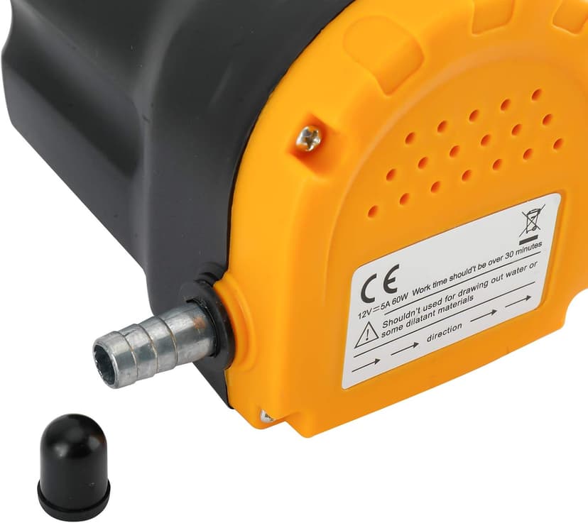 Amarine Made Oil Pump, Oil Extractor Pump 12V, 60w Oil Removal Pump for Oil Change, Electric Transfer Oil Pump, Easily Scavenge Oil from Cars, Motorcycles, RVs, Boats, and lawn Equipment