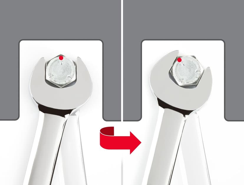 TEKTON 14 mm Flex Ratcheting Combination Wrench | WRN57114