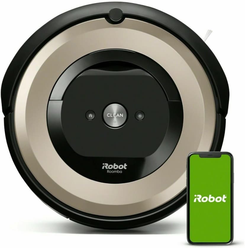 iRobot Roomba E6 (6199) Robot Vacuum - Wi-Fi Connected, Compatible with Alexa, Ideal for Pet Hair, Carpets, Hard, Self-Charging Robotic Vacuum, Sand Dust (Renewed)