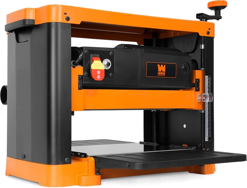 WEN PL1252 15-Amp 12.5-Inch Two-Blade Benchtop Thickness Planer, Black & 9-Inch Band Saw, 2.8-Amp Benchtop (BA3959)