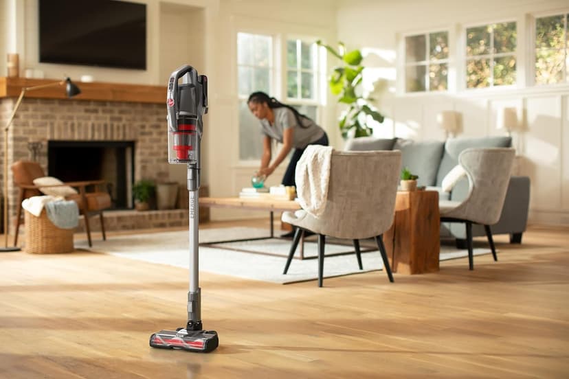 Hoover ONEPWR WindTunnel Emerge Cordless Stick Vacuum Cleaner, Lightweight Stick Vac, Powerful and Quiet Cleaning, Self Standing, No Wall Mount Required, Cordless Vacuum Cleaners for Home Use