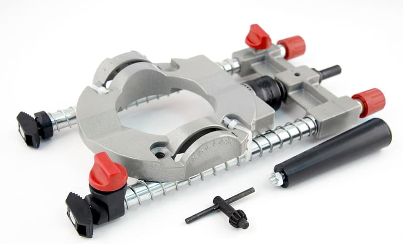 Richelieu R77229 Multi Angled Drill Guide Attachment for 1/4 in. & 3/8 in. Drills, Silver