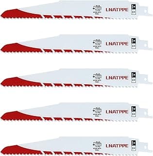 48-00-5026 Replacement for Milwauke Saw-zall Reciprocating Saw Blade for Metal Wood PVC Pipe Cutting(Set of 5)