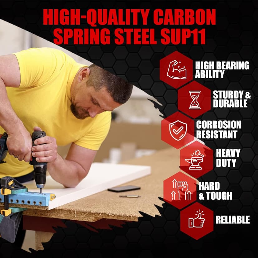 Titanium Twist Drill Bit Set 21 Piece Fit for Cutting Hard Metals，Such as Stainless Steel, Aluminum Alloy and Titanium Alloy 21 Pieces