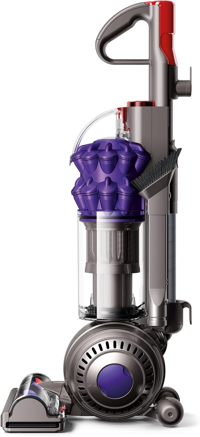 Dyson DC50 Animal Compact Upright Vacuum Cleaner, Iron/Purple - Corded