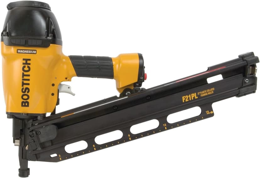BOSTITCH Framing Nailer, Round Head, 1-1/2-Inch to 3-1/2-Inch, Pneumatic (F21PL)