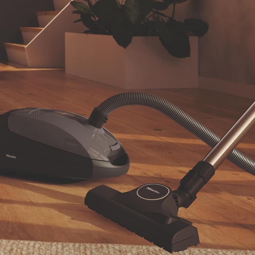 Miele Classic C1 Pure Suction Bagged Canister Vacuum, Graphite Grey - Portable, Household
