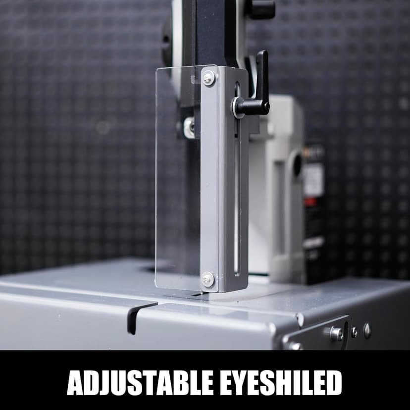 10A Variable Speed Metal Band Saw with Large Workbench, 5" Cutting Capacity, Adjustable Speed 137-472 FPM, BandSaw Perfect for Metalworking, Knife Cutting