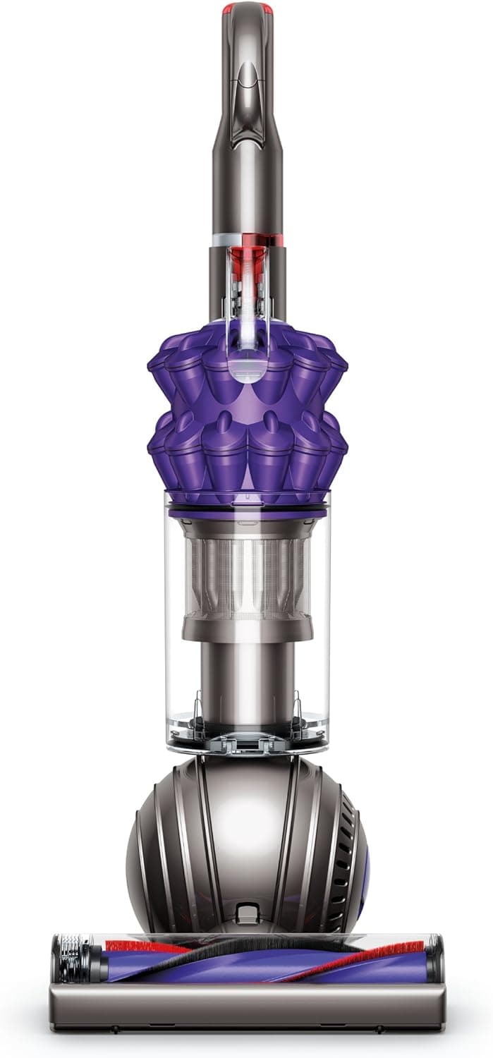 Dyson DC50 Animal Compact Upright Vacuum Cleaner, Iron/Purple - Corded