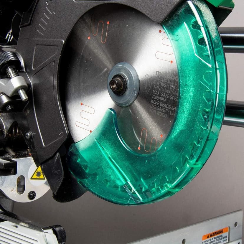 Metabo HPT 36V MultiVolt™ Pro Sliding Miter Saw | 7-1/4-Inch Blade | Dual Bevel | Tool Only - No Battery | Extreme Precision | Highly Accurate | C3607DRAQ4