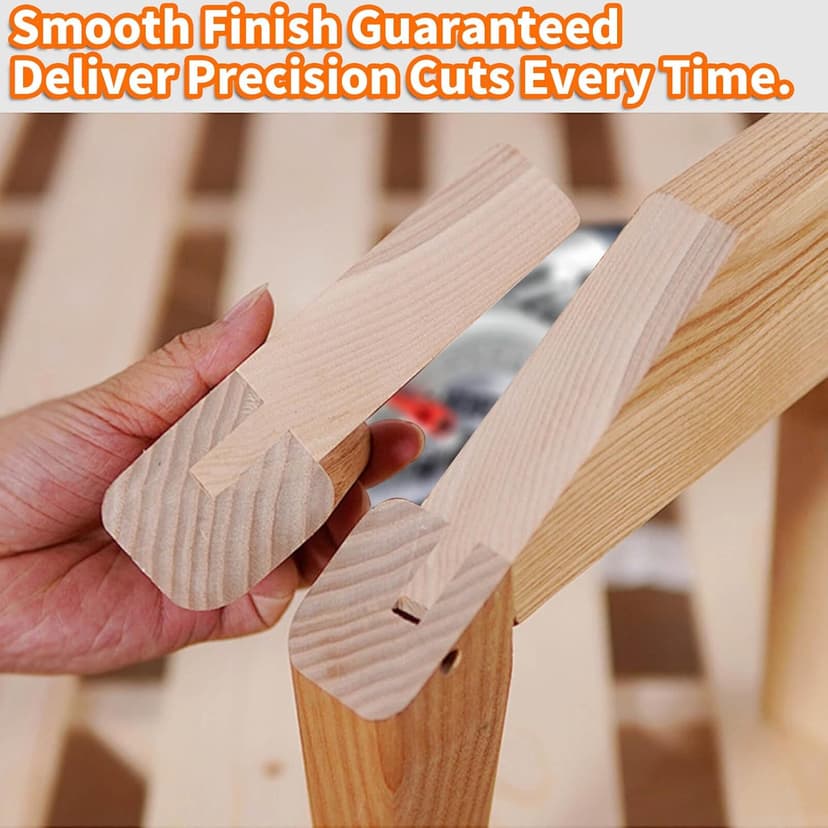 ENERTWIST 4-1/2 Inch 120T Circular Saw Blade 3/8 Inch (9.5mm) Arbor, Pack of 2-Pieces for Plywood, OSB, Paneling and Vinyl Siding Fast and Smooth Cutting Saw Blade