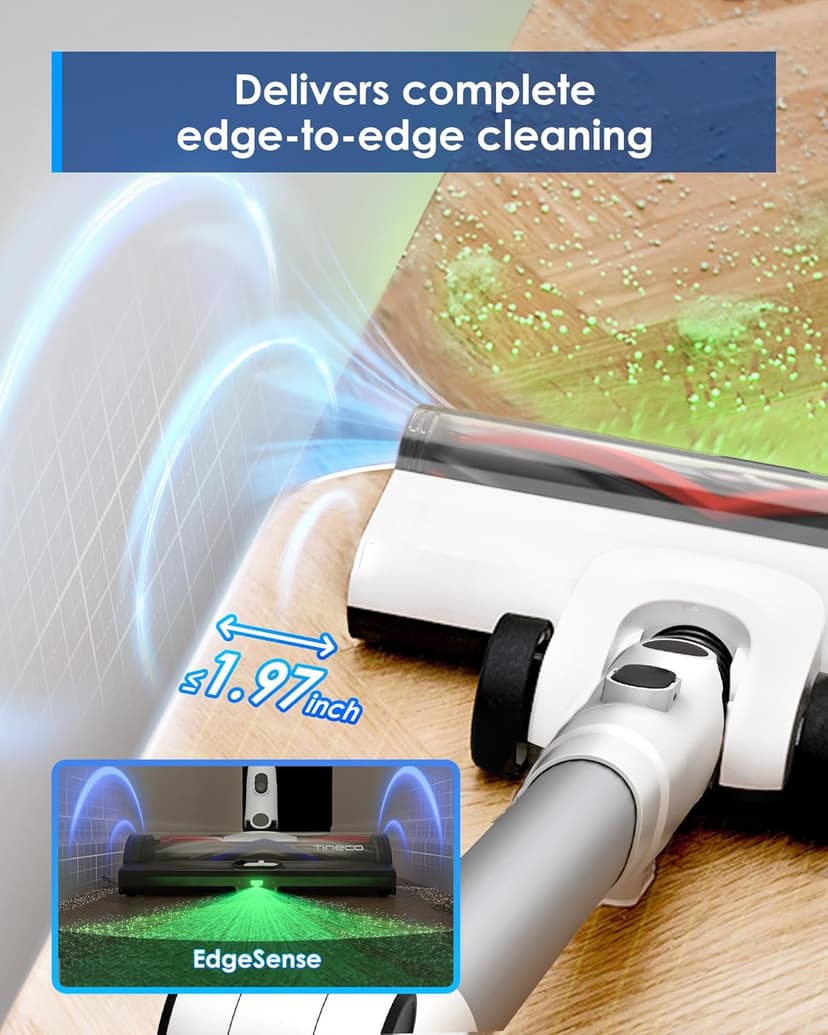 Tineco Floor ONE S7 PRO Cordless Wet Dry Vacuum Cleaner&Pure ONE A50S Cordless Stick Vacuum Cleaner
