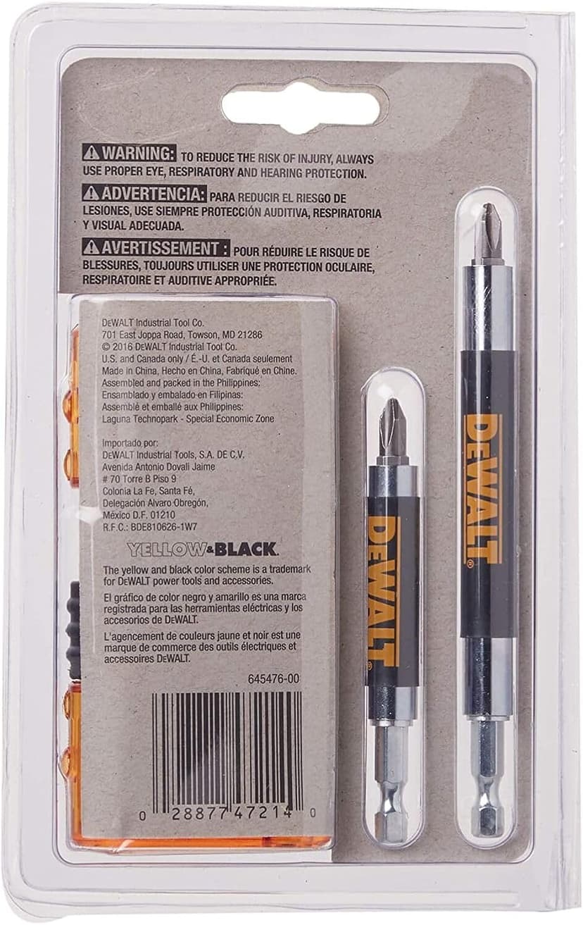 DEWALT Screwdriver Bit Set, Magnetic Drive Guide, 14-Piece, Pack of 1 (DW2097CS)