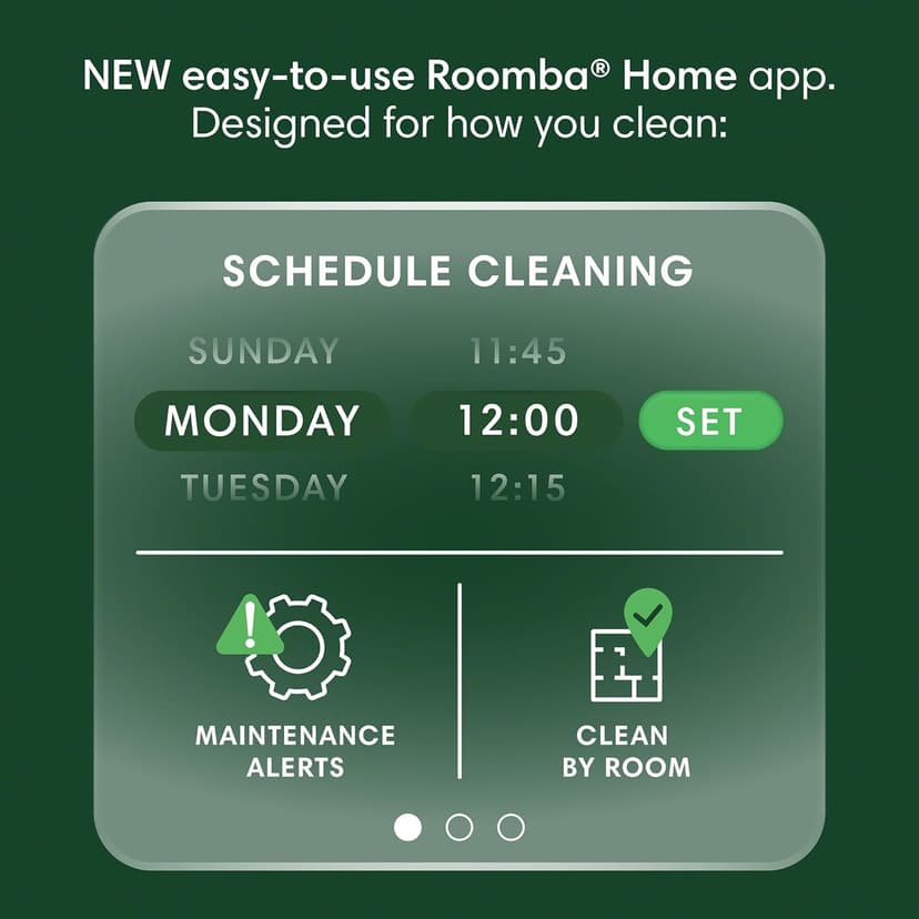 Roomba 105 Combo Robot Vacuum & Mop + AutoEmpty Dock - Self-Empties for 75 Days, Intense Power-Lifting Suction, LiDAR Navigation, Multiple Cleaning Modes, Avoids Mopping Carpet