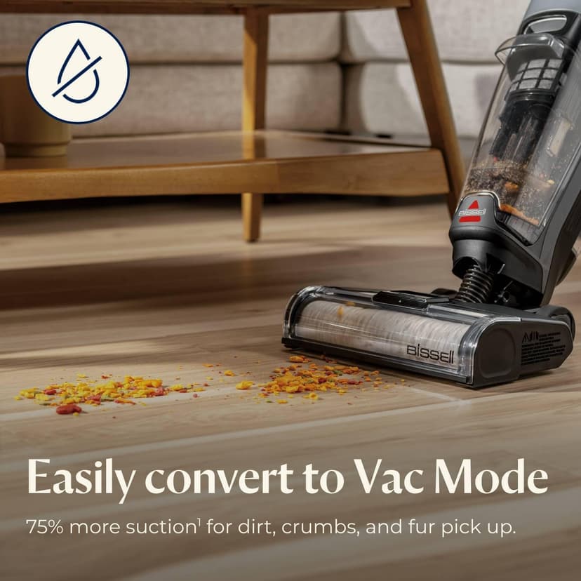 Bissell® CrossWave® OmniForce™ Cordless Multi-Surface Hard Floor Cleaner Wet Dry Vacuum with Dedicated Dry Vacuum Mode, 3882