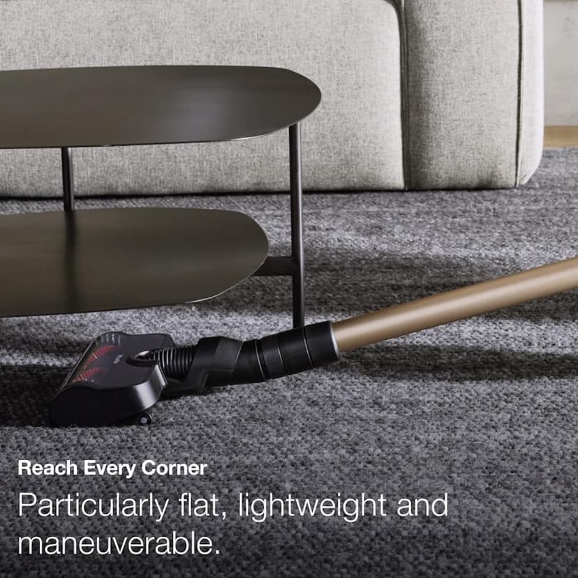 Miele Duoflex Vacuum Cleaner, Cordless and Bagless Multi-Use Flexible Stick Vacuum with Attachable MultiFloor Brush, in Brilliant White / Space Grey / Nordic Blue